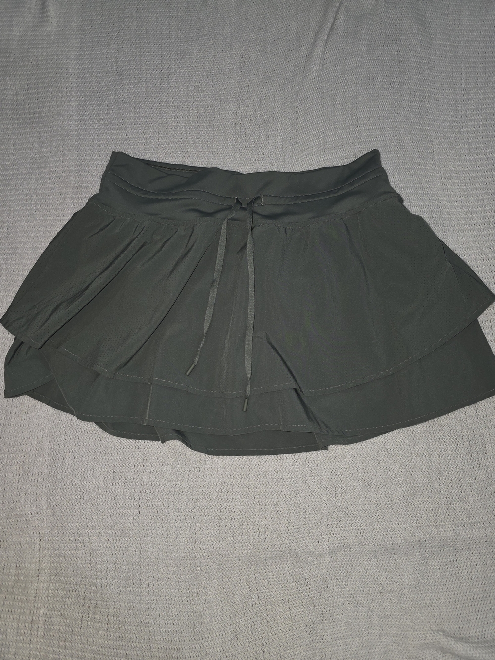 DSG Olive Tiered Tennis Skirt